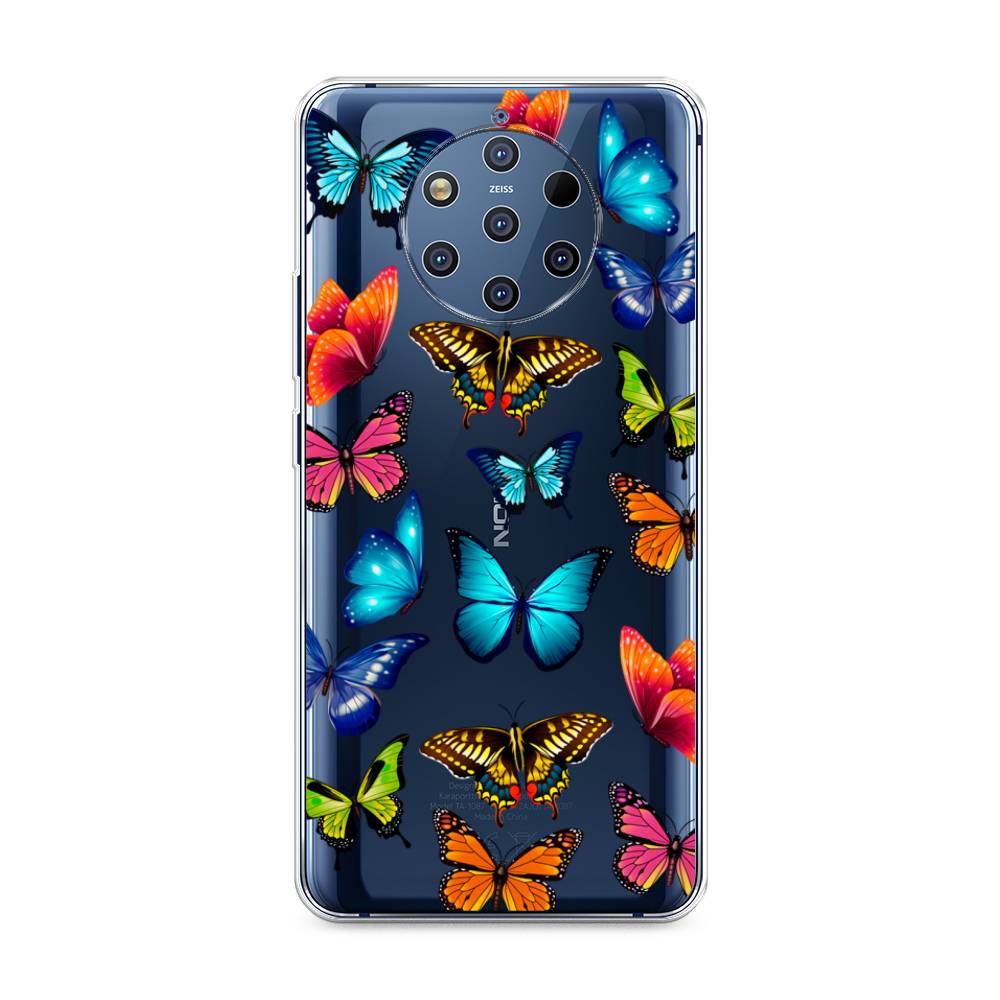 

Чехол Awog "Разные бабочки" для Nokia 9 PureView