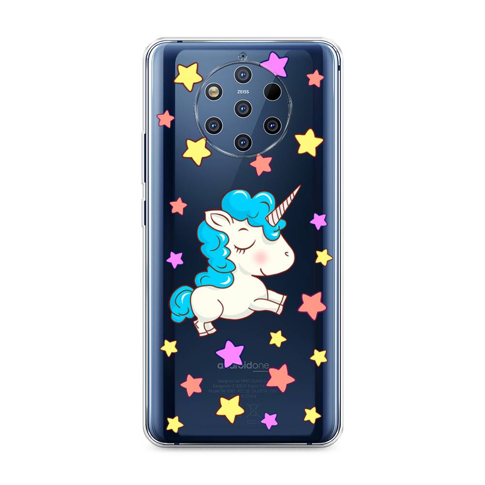 

Чехол Awog на Nokia 9 PureView / Нокиа 9 PureView "Звездный единорог", 122350-2