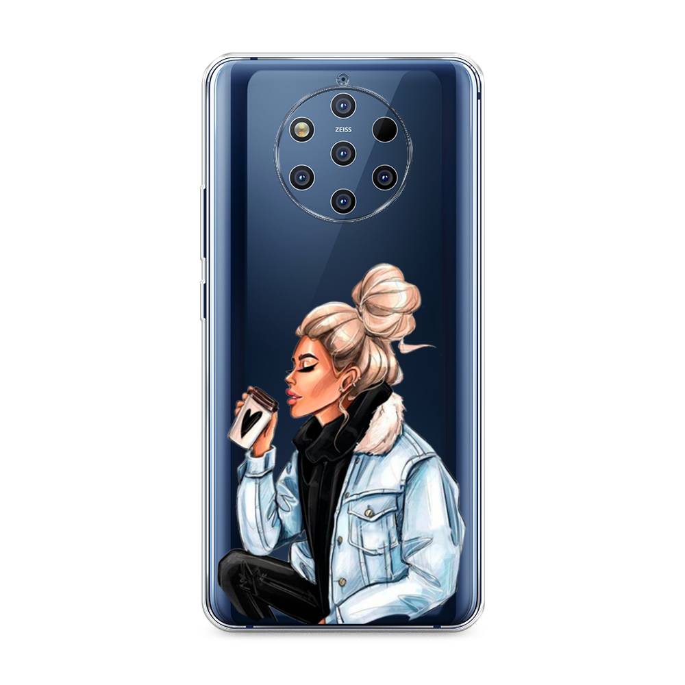 

Чехол Awog на Nokia 9 PureView / Нокиа 9 PureView "Cute girl", 122350-7