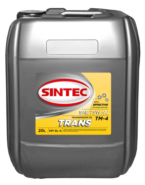 Sintec ТМ-4 SAE 75W-90 API GL-4 20л