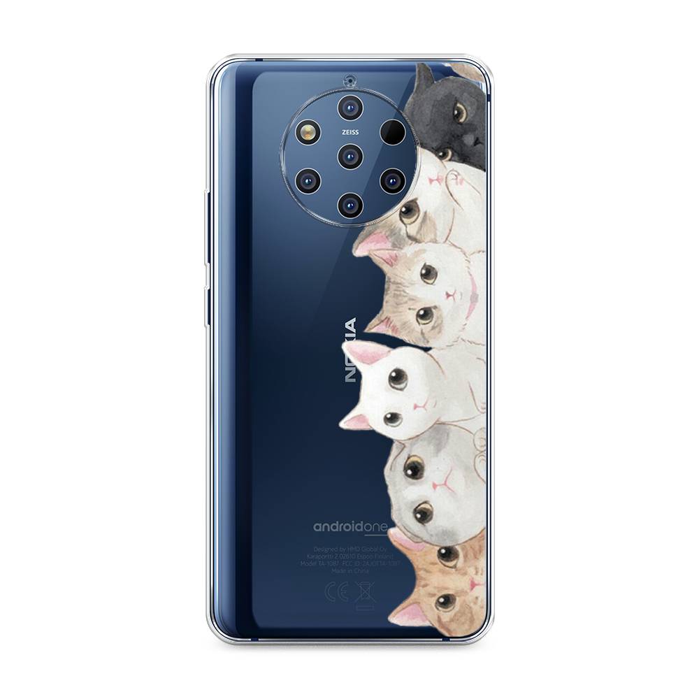 

Чехол Awog "Котики" для Nokia 9 PureView