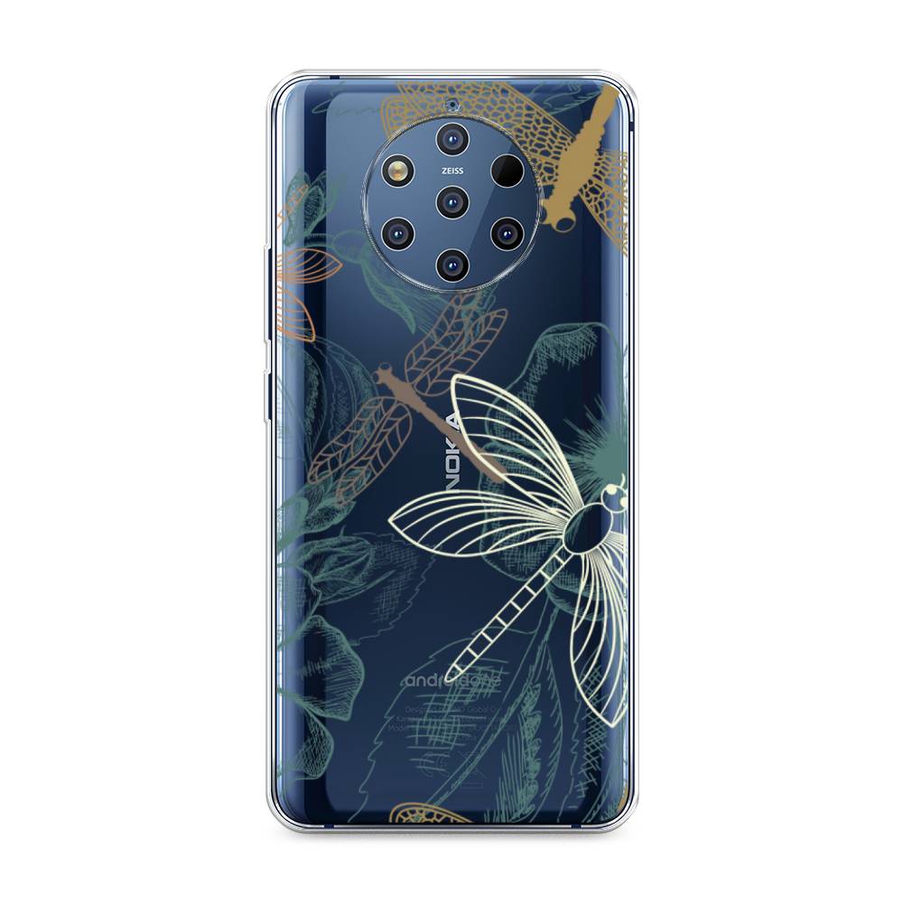 

Чехол Awog на Nokia 9 PureView / Нокиа 9 PureView "Тени стрекоз", 122350-8