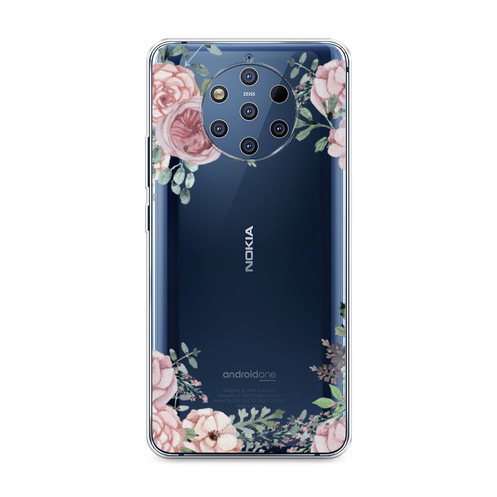 

Чехол Awog на Nokia 9 PureView / Нокиа 9 PureView "Нежные розы акварель", 122350-8