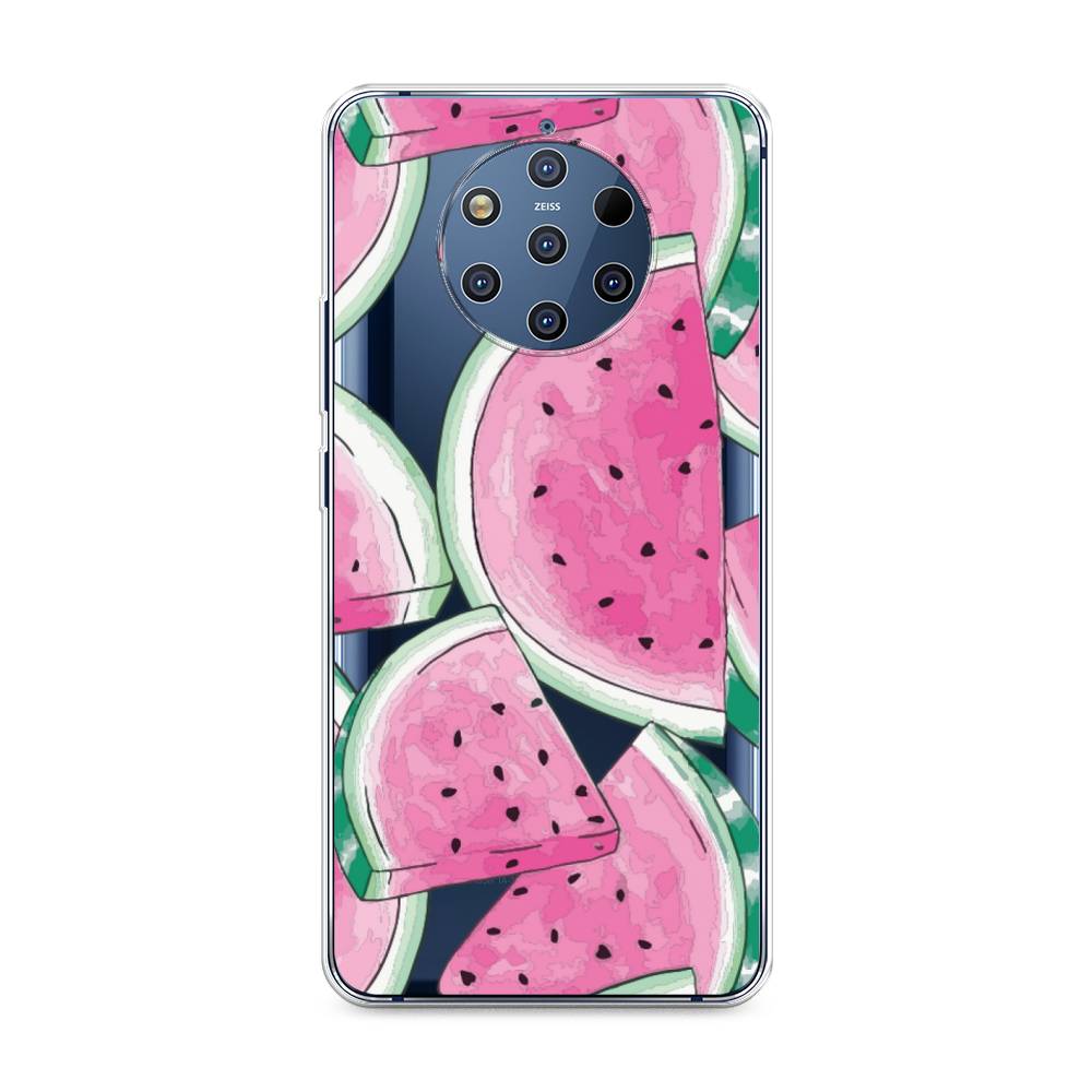

Чехол Awog на Nokia 9 PureView / Нокиа 9 PureView "Акварельные арбузы", 122350-10