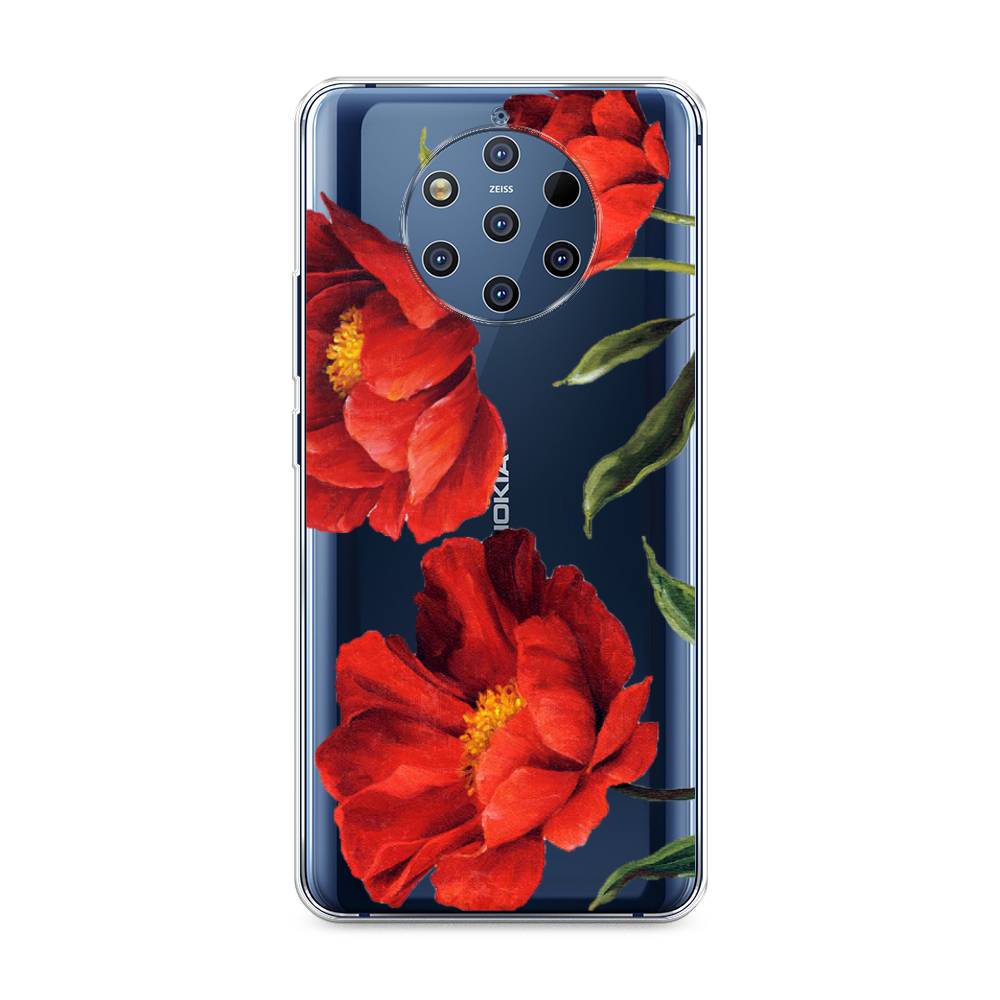 

Чехол Awog на Nokia 9 PureView / Нокиа 9 PureView "Красные маки", 122350-8