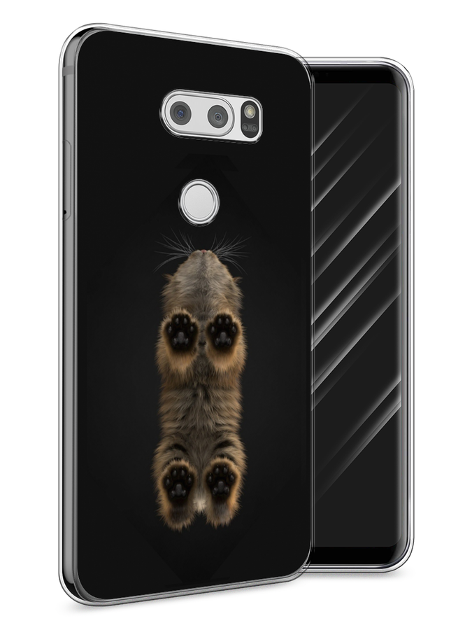 

Чехол Awog на LG V30 "Кошачьи лапки", Черный, 83050-1