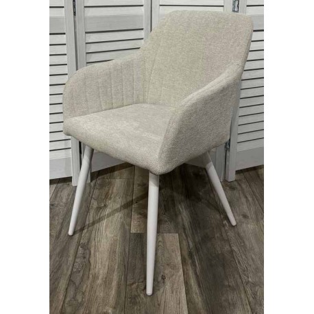 

Комплект стульев BRANDY WZ2042-18 белая галька/ белый каркас, 2 штуки, BRANDY WZ2042-18
