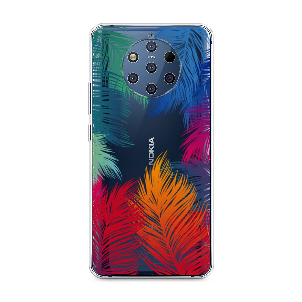 

Чехол Awog на Nokia 9 PureView / Нокиа 9 PureView "Рамка из перьев", 122350-4