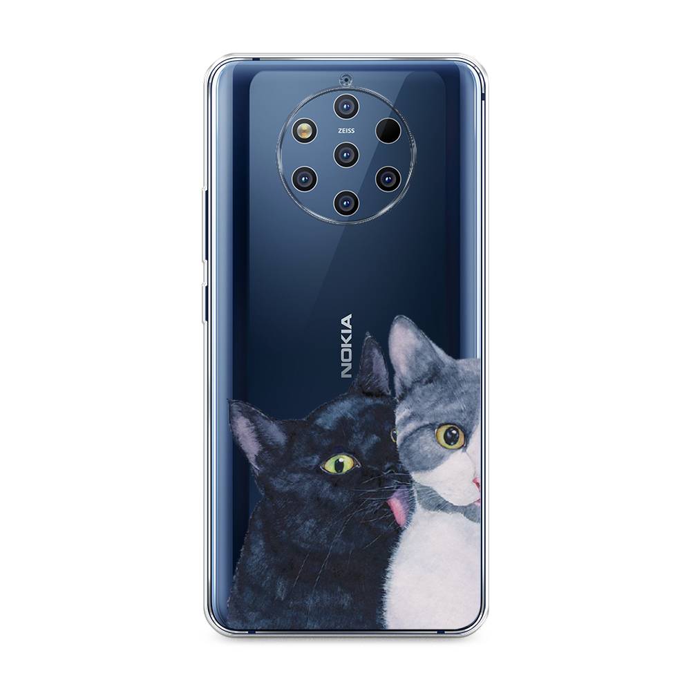 

Чехол Awog на Nokia 9 PureView / Нокиа 9 PureView "Кошачья любовь", 122350-1