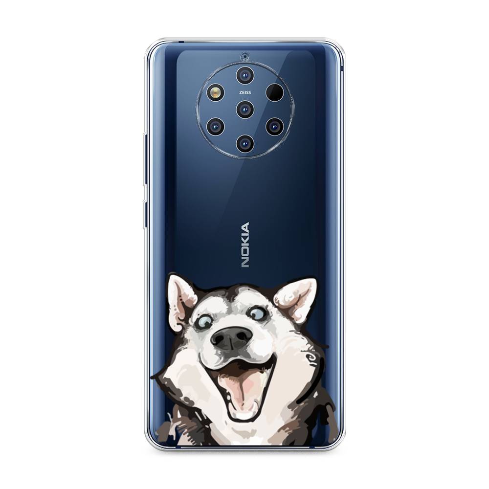 

Чехол Awog на Nokia 9 PureView / Нокиа 9 PureView "Радостный хаски", 122350-1