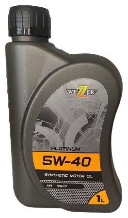 Моторное масло Wezzer Platinum 5W40 1 л