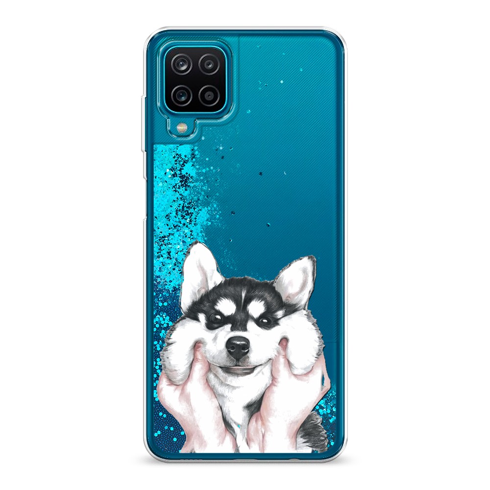 

Чехол Awog на Samsung Galaxy A12 / Самсунг A12 "Щечки хаски", Разноцветный, 2101693-1