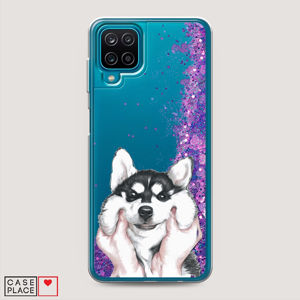 

Чехол Awog на Samsung Galaxy A12 / Самсунг A12 "Щечки хаски", Разноцветный, 2101692-1