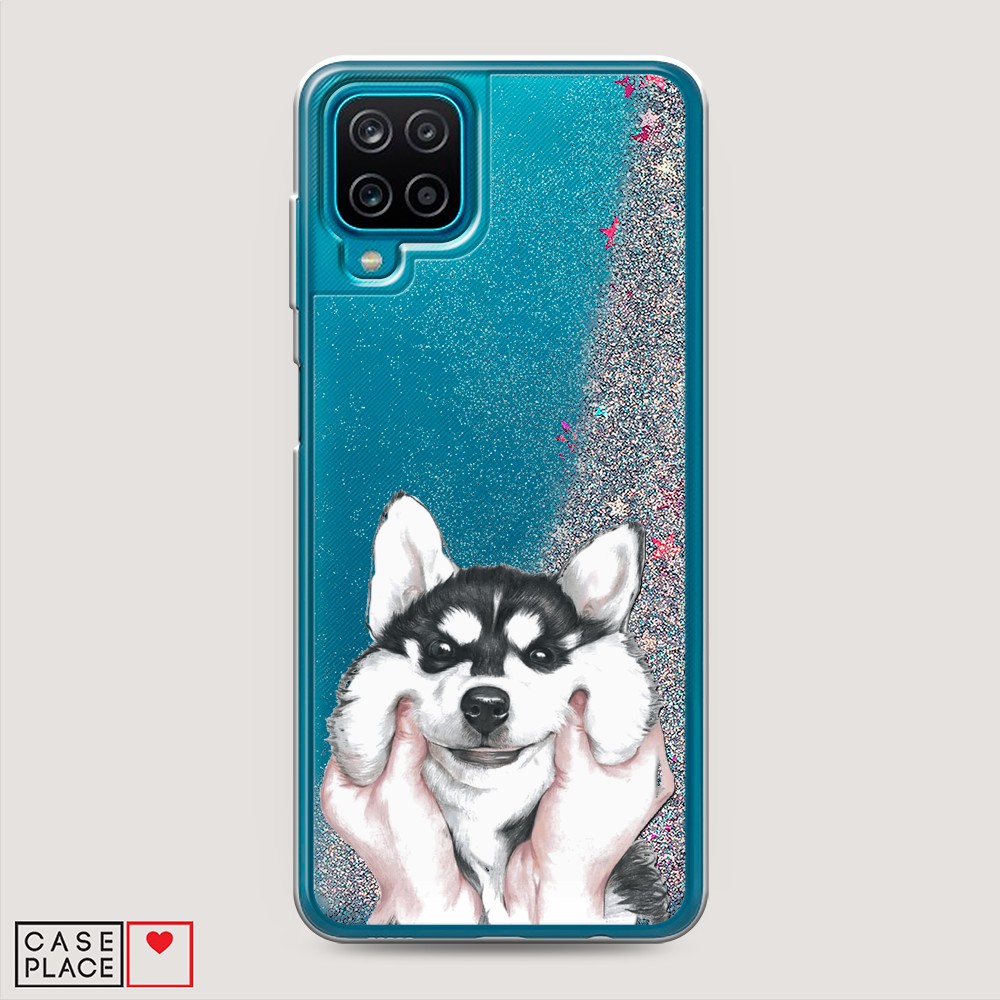 

Чехол Awog на Samsung Galaxy A12 / Самсунг A12 "Щечки хаски", Разноцветный, 2101691-1