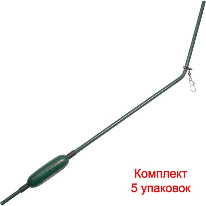 

Фидерный монтаж Wirek 300mm с поплавком, 5 упк., Зеленый;серый, 300mm с поплавком