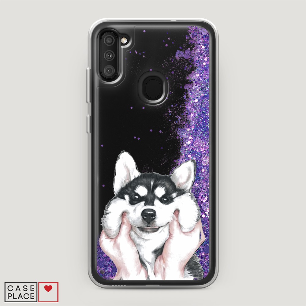 

Чехол Awog на Samsung Galaxy A11 / Самсунг A11 "Щечки хаски", Разноцветный, 2100192-1