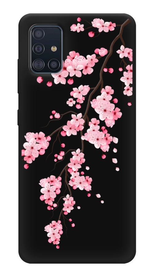 

Чехол Awog на Samsung Galaxy A51 "Розовая сакура", Разноцветный, 28952-1