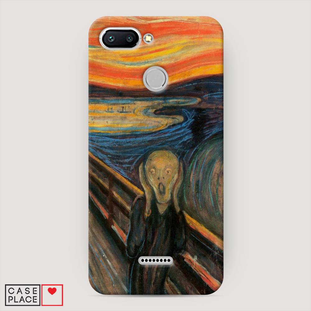 

Пластиковый чехол "Крик" на Xiaomi Redmi 6