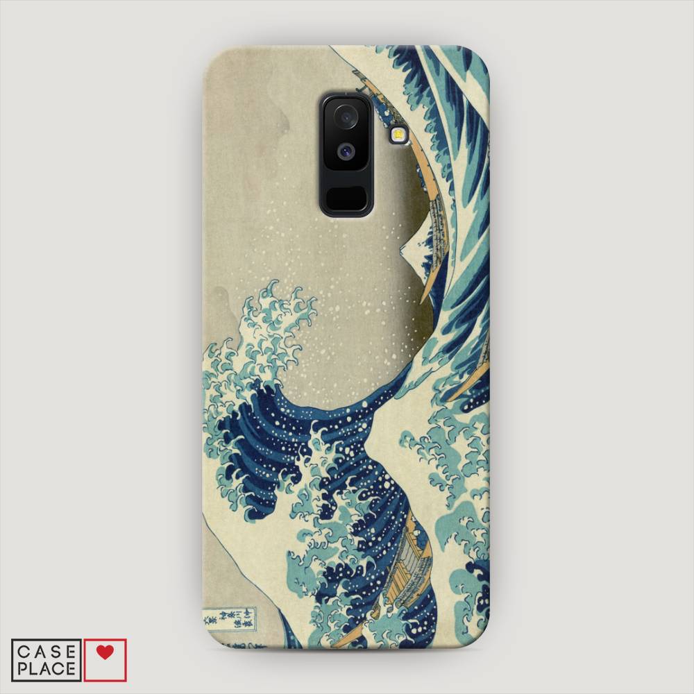 

Чехол Awog "Большая волна в Канагаве" для Samsung Galaxy A6 +, 26020-7
