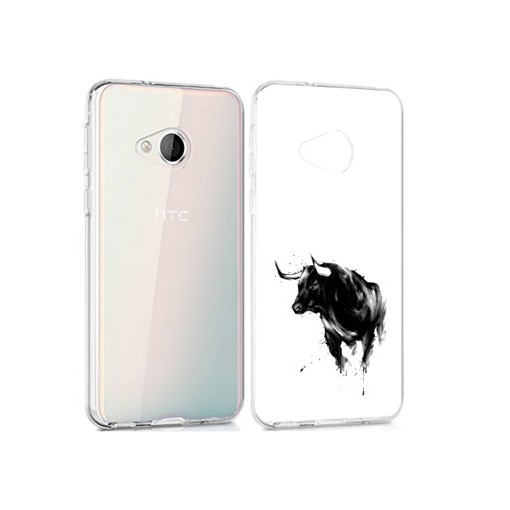 

Чехол MyPads Tocco для HTC U Play бык, Прозрачный, Tocco