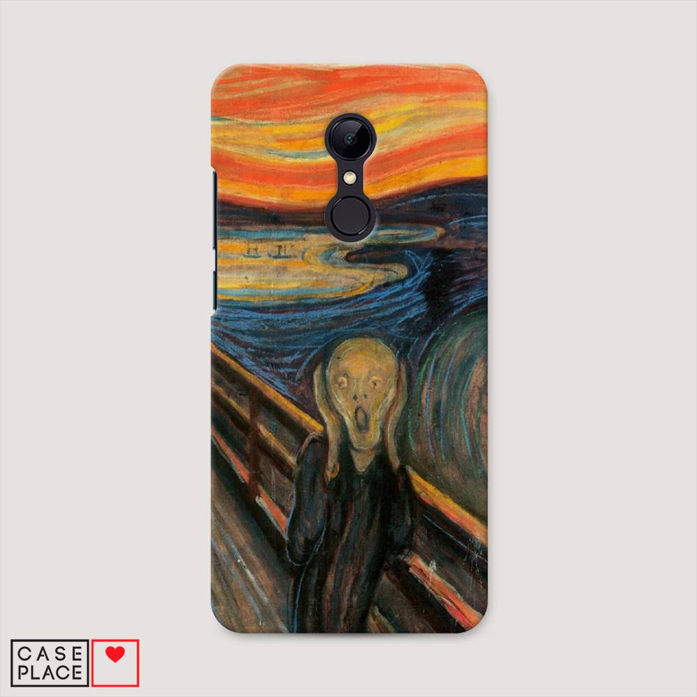 

Пластиковый чехол "Крик" на Xiaomi Redmi 5, 33020-7