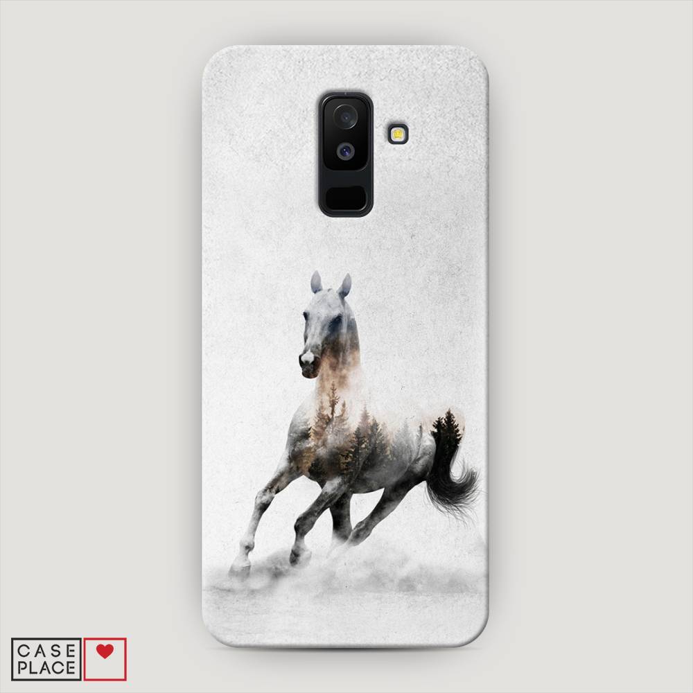 

Чехол Awog "Лошадь лес" для Samsung Galaxy A6 +, 26020-1