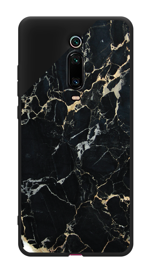 

Чехол Awog на Xiaomi Mi 9T/9T Pro/Redmi K20/K20 Pro "Черный мрамор уголок", Разноцветный, 35752-1