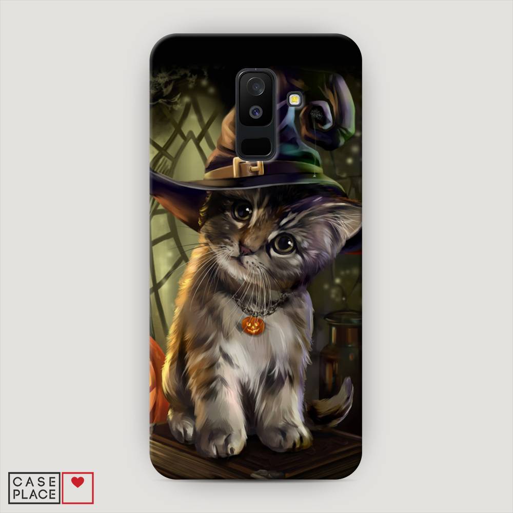 

Чехол Awog "Кот на Хэллоуин" для Samsung Galaxy A6 +, 26020-1