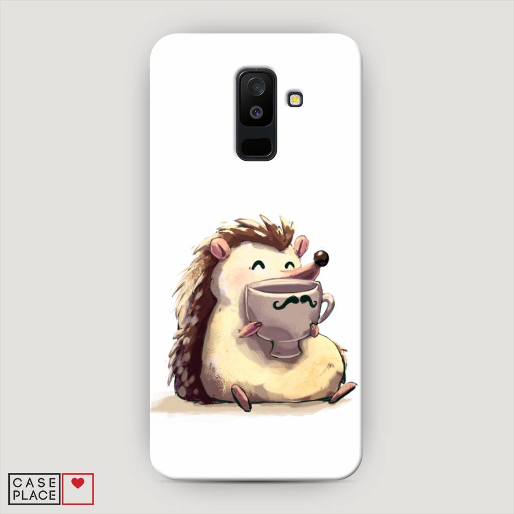 

Чехол Awog "Еж кофеман" для Samsung Galaxy A6 +, 26020-7