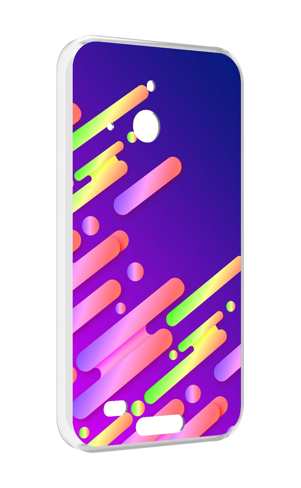 

Чехол MyPads неоновый-фон для Oukitel WP20 / WP20 Pro, Прозрачный, Tocco
