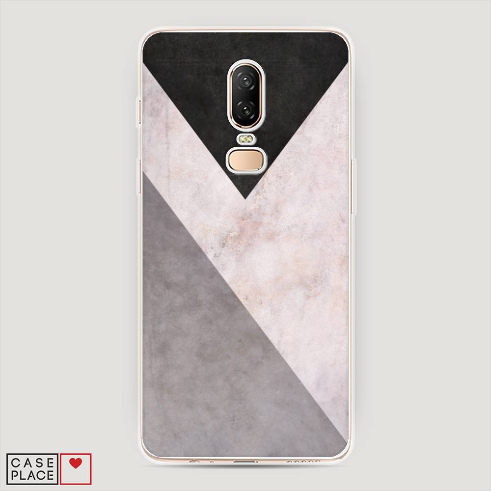 

Чехол Awog на OnePlus 6 / ВанПлас 6 "Геометричный мрамор", Бежевый, 150550-3
