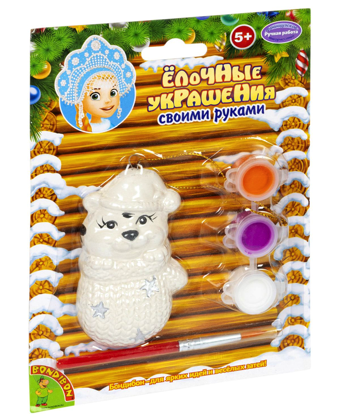 

Поделка Bondibon Елочные украшения Тигренок 151230, 151230