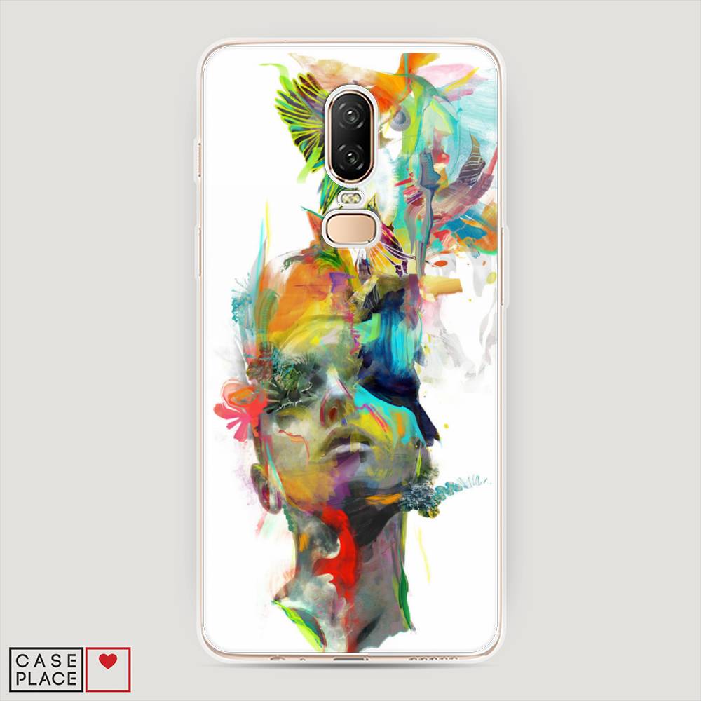 

Чехол Awog на OnePlus 6 / ВанПлас 6 "Теория мечты", Зеленый, 150550-10