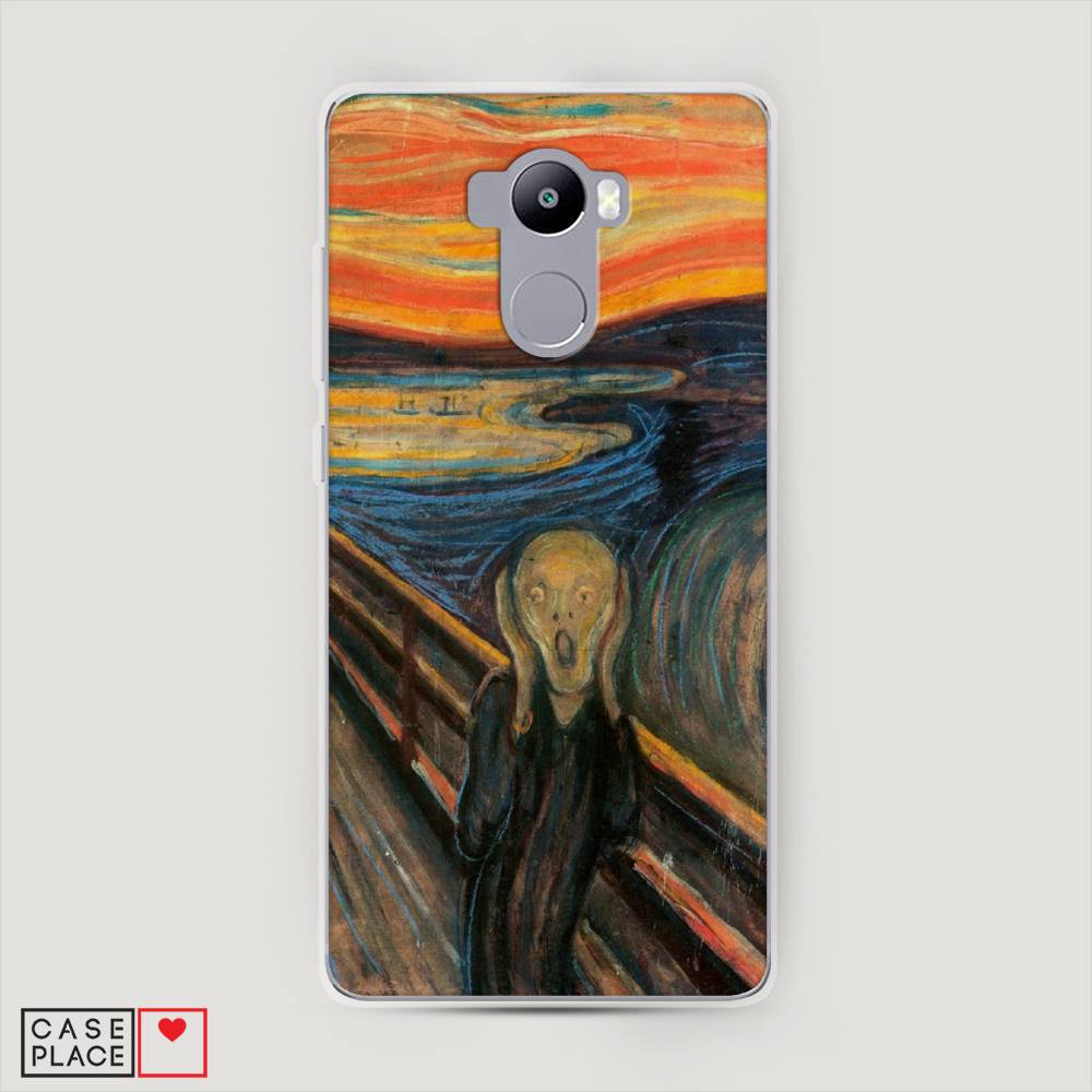 

Пластиковый чехол "Крик" на Xiaomi Redmi 4