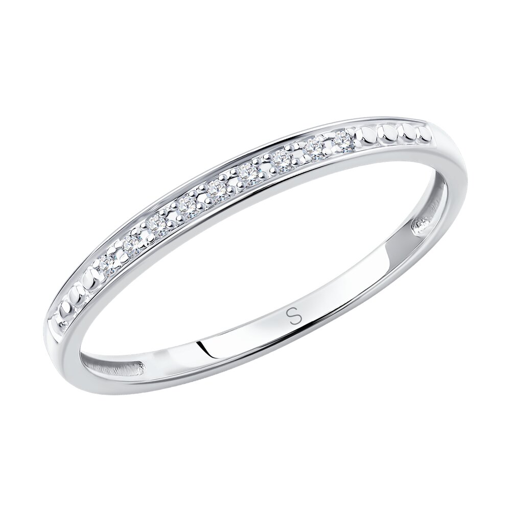 

Кольцо из золота р. 18,5 SOKOLOV Diamonds 1011807, бриллиант, 1011807