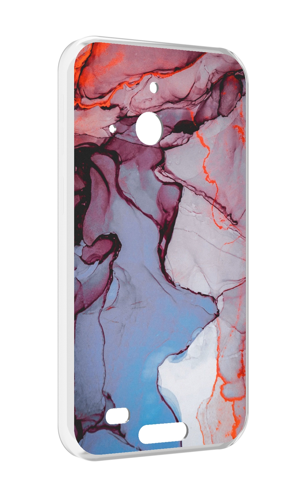 

Чехол MyPads мраморный рисунок для Oukitel WP20 / WP20 Pro, Прозрачный, Tocco