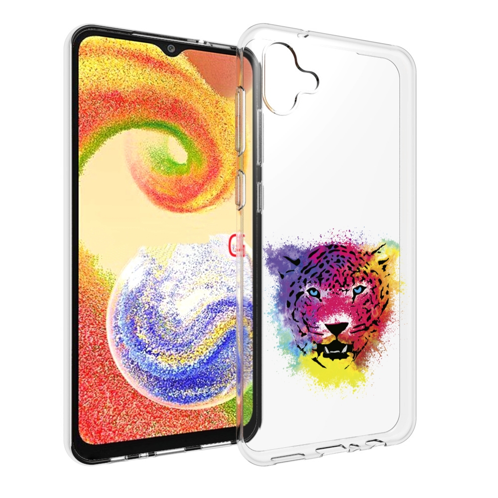 

Чехол MyPads Гепард для Samsung Galaxy A04, Прозрачный, Tocco