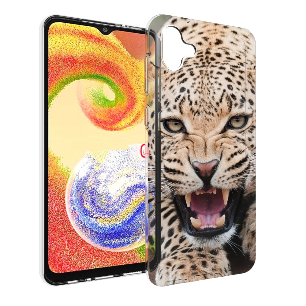 

Чехол MyPads Гепард-красивый мужской для Samsung Galaxy A04, Прозрачный, Tocco