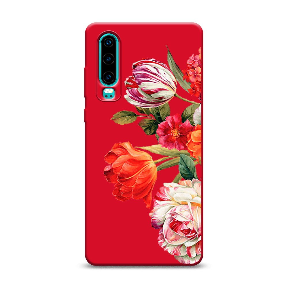 

Чехол Awog на Huawei P30 "Весенний букет", Разноцветный, 68553-1