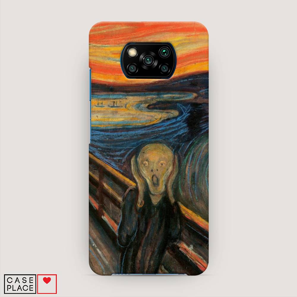 

Пластиковый чехол "Крик" на Xiaomi Poco X3 NFC, 39220-7
