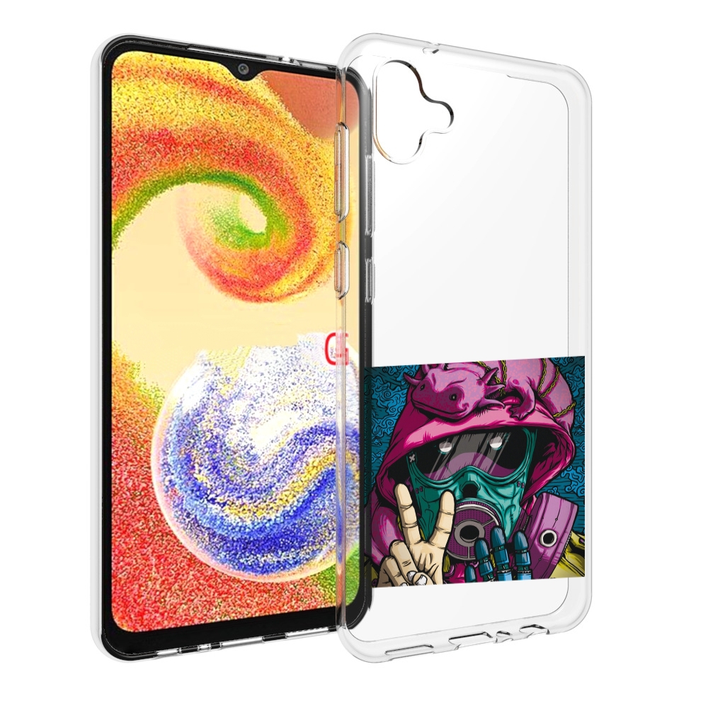 

Чехол MyPads Всем-мир для Samsung Galaxy A04, Прозрачный, Tocco