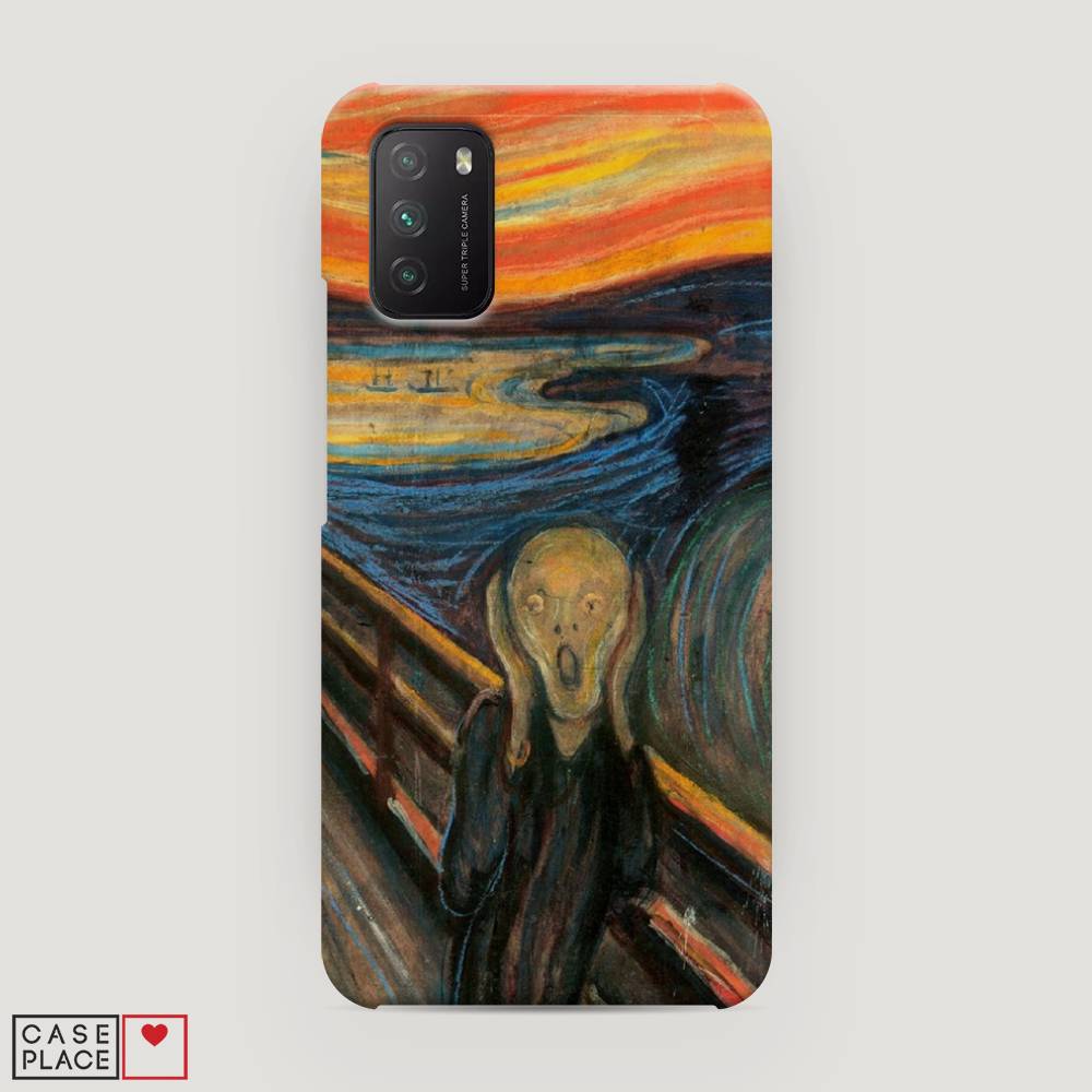 

Пластиковый чехол "Крик" на Xiaomi Poco M3, 39520-7