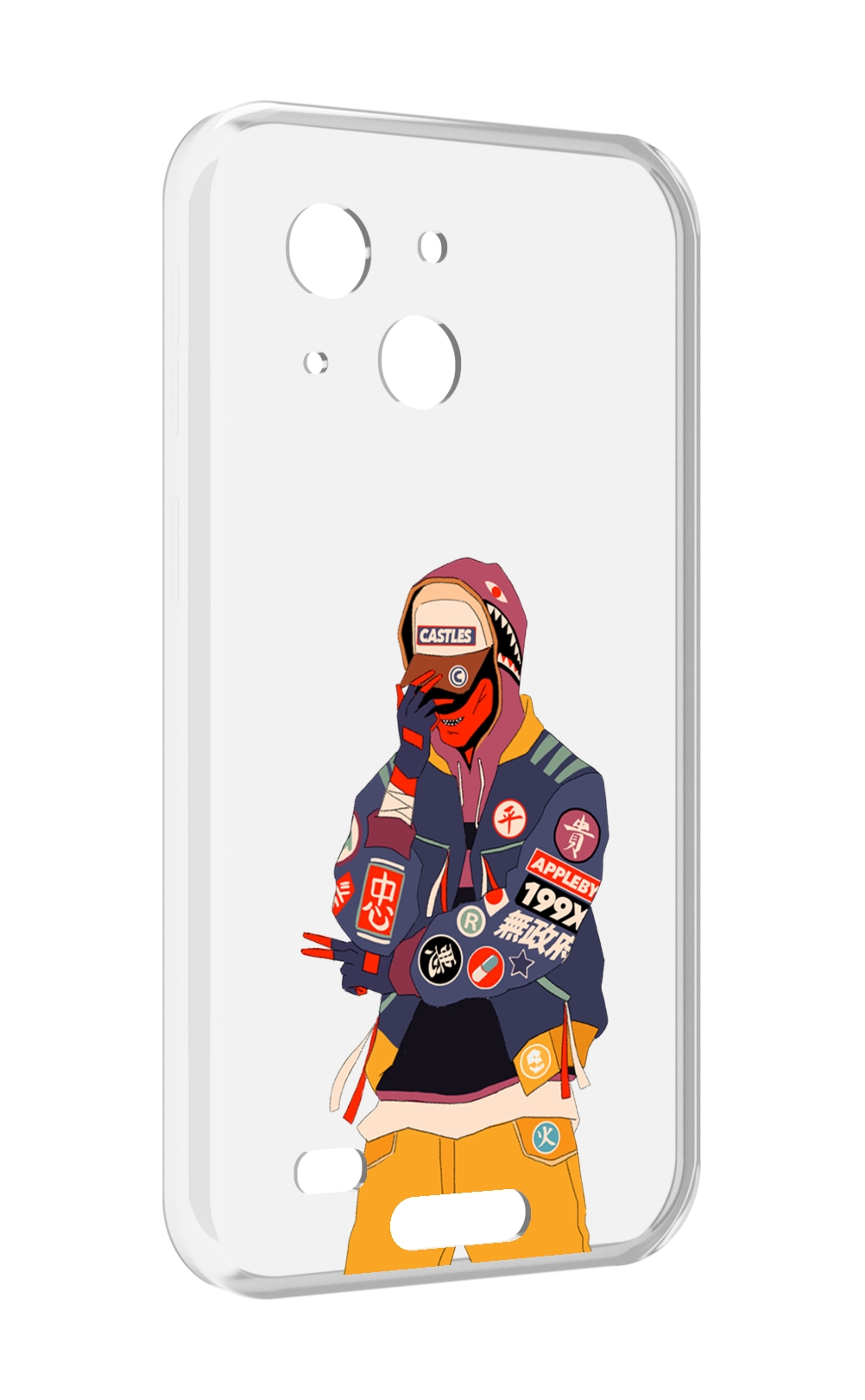 

Чехол MyPads модник для Oukitel WP20 / WP20 Pro, Прозрачный, Tocco