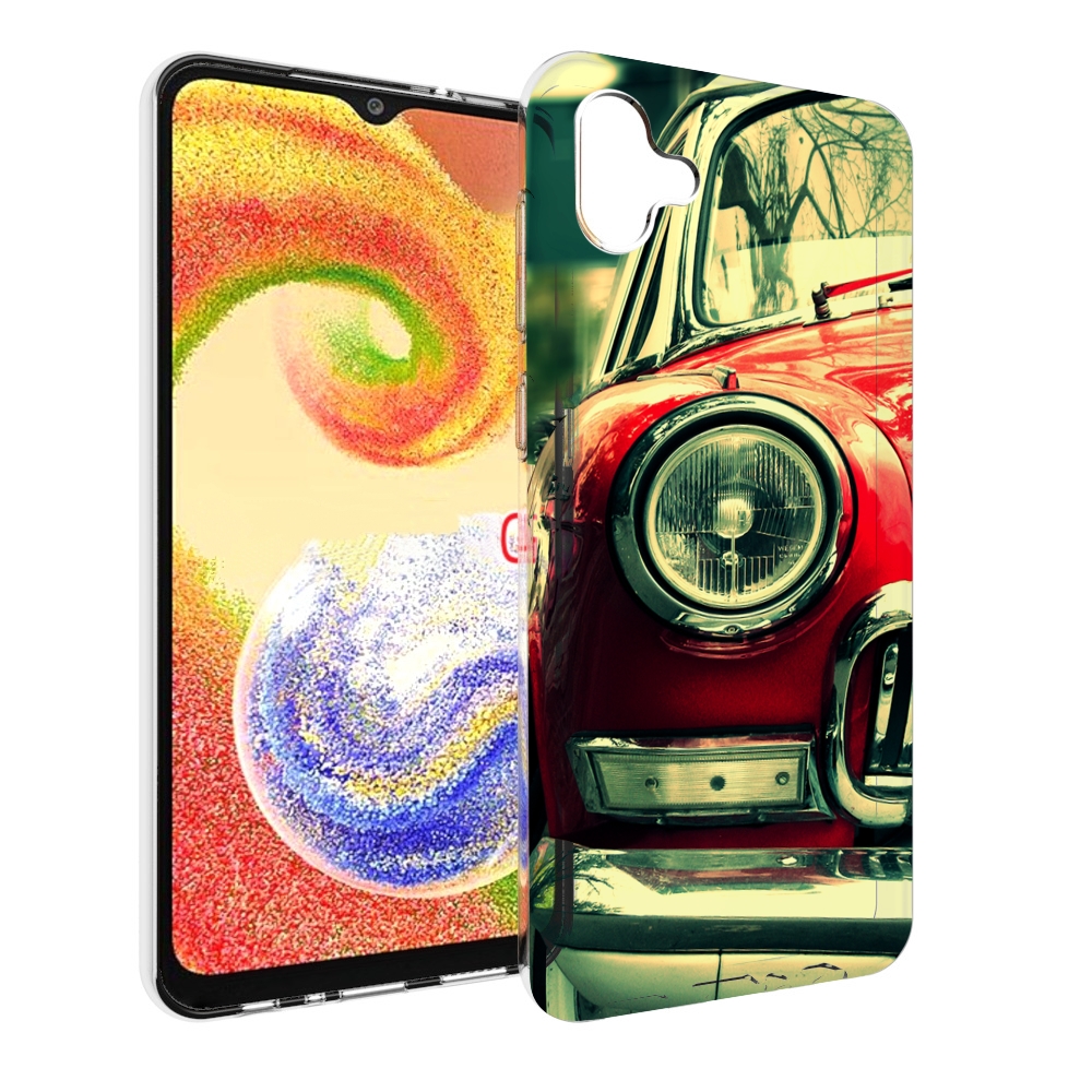 

Чехол MyPads Винтажная-машина мужской для Samsung Galaxy A04, Прозрачный, Tocco