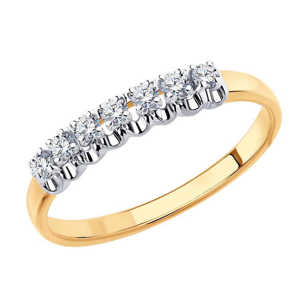 

Кольцо из золота р.  SOKOLOV Diamonds 1011770, бриллиант, 1011770