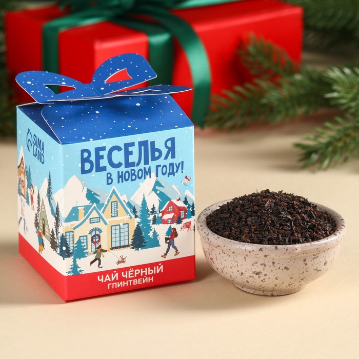 

Чай черный «Веселья в Новом году», вкус: глинтвейн, 50 г.