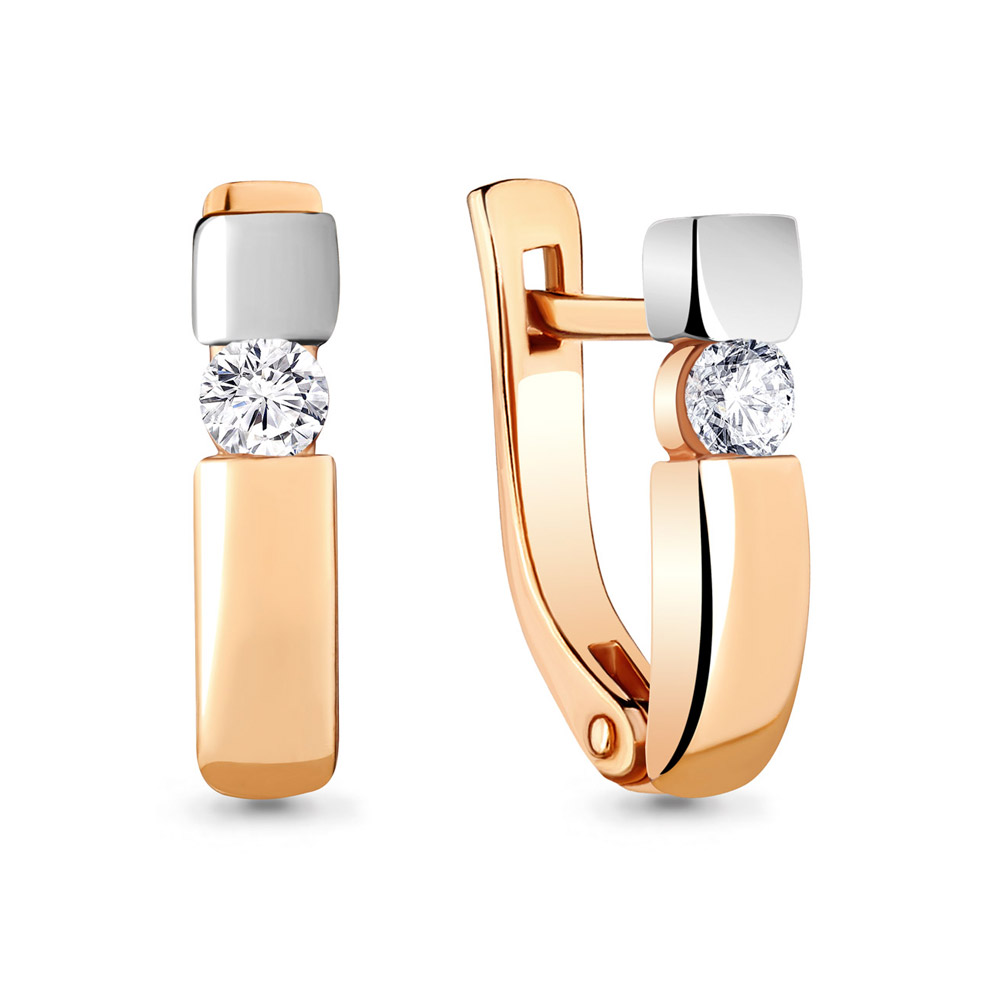 

Серьги из красного золота с бриллиантом Aquamarine Aquamarine 940673к_585_кз, 940673к_585_кз