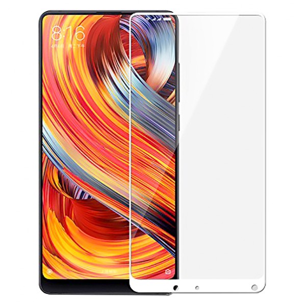 

Защитное стекло 5D Full Cover для Xiaomi Mi Mix 2 (Белое)