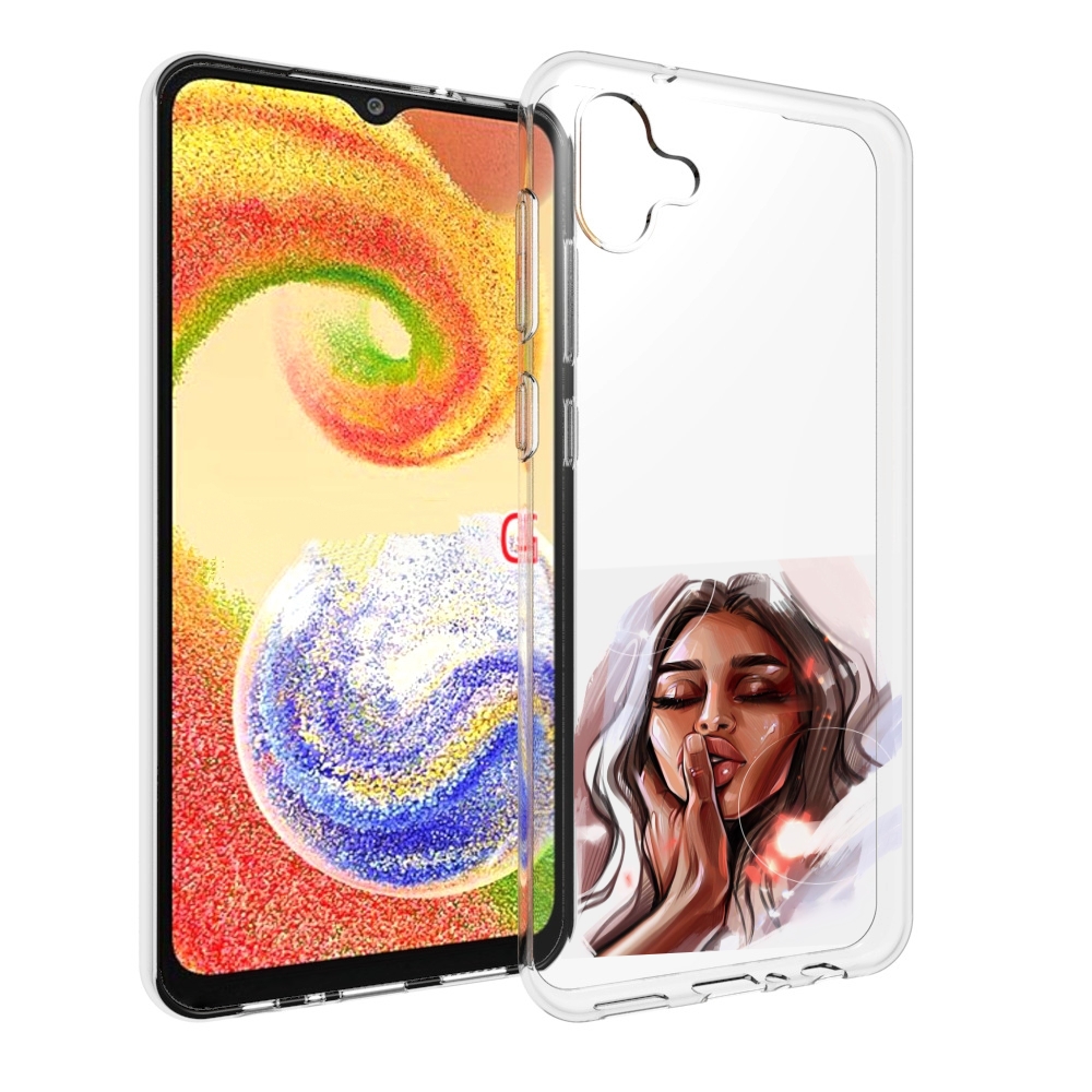 

Чехол MyPads Большие-губы женский для Samsung Galaxy A04, Прозрачный, Tocco