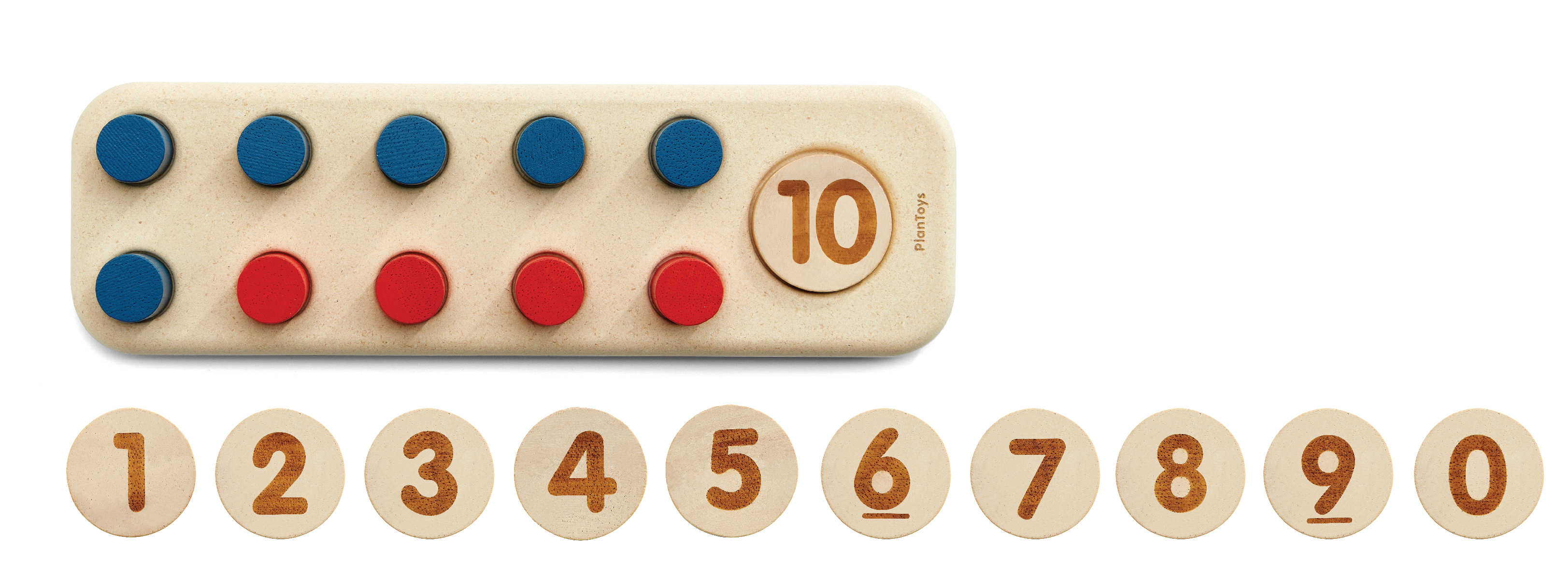 Развивающая игра Plan Toys Лото-счёты серия LEARNING & EDUCATION 5471 bondibon настольная игра в кости русские счёты 3 в 1 с фишками